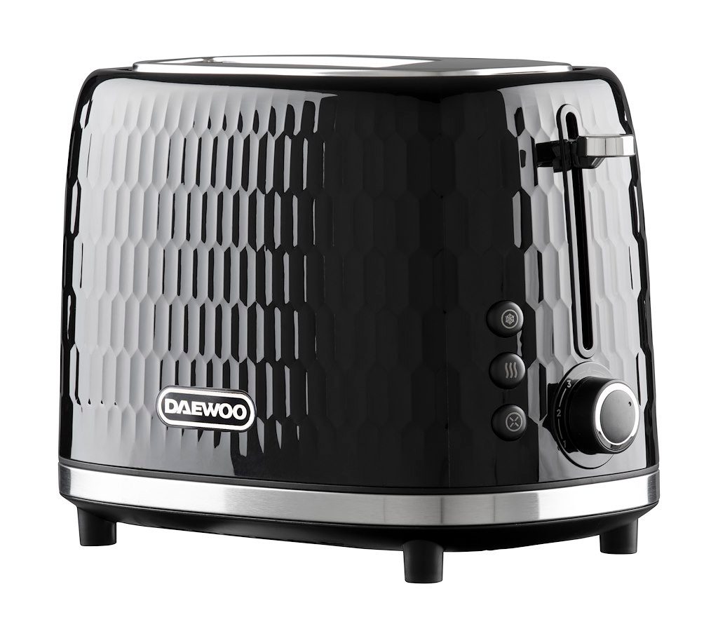 Stockholm Daewoo Slice Toaster Daewoo Stockholm Wood-Effect Kettle