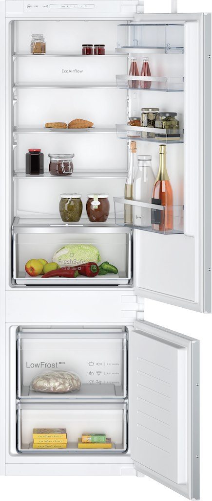 neff integrated fridge with freezer compartment