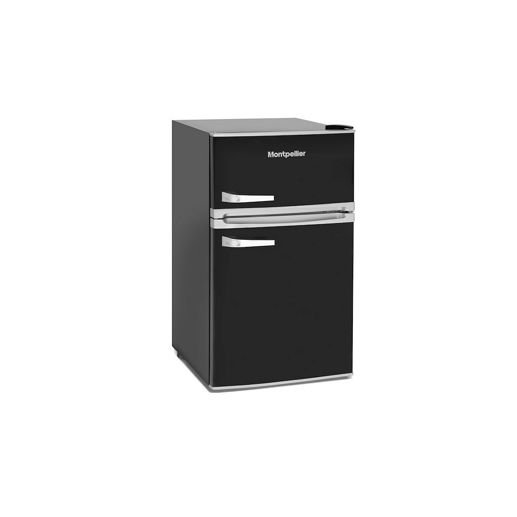 Montpellier fridge online freezer black