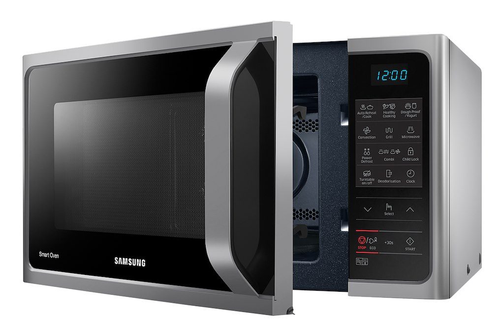 samsung mc28h5013as freestanding microwave oven