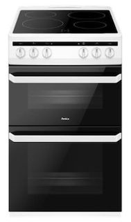 Amica AFC5100WHAmica AFC5100WH 50cm Freestanding Electric Twin Cavity with Ceramic Hob